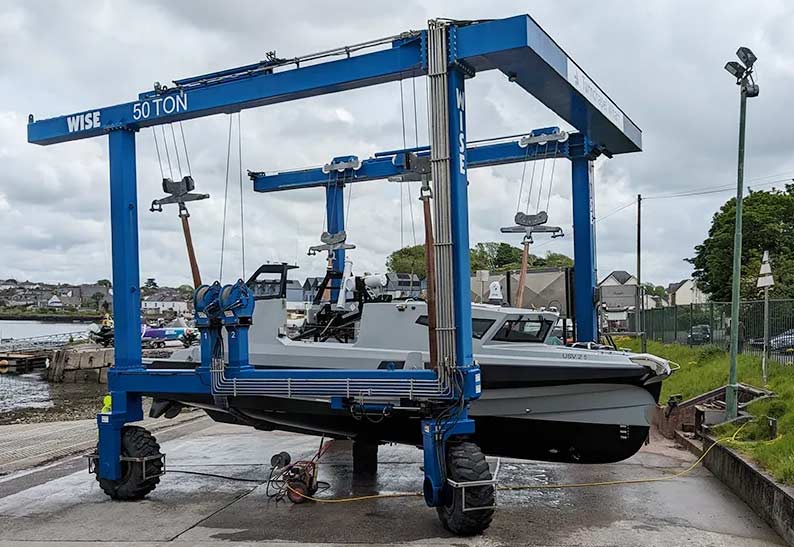 Scansione 3D scafo navale 18 metri