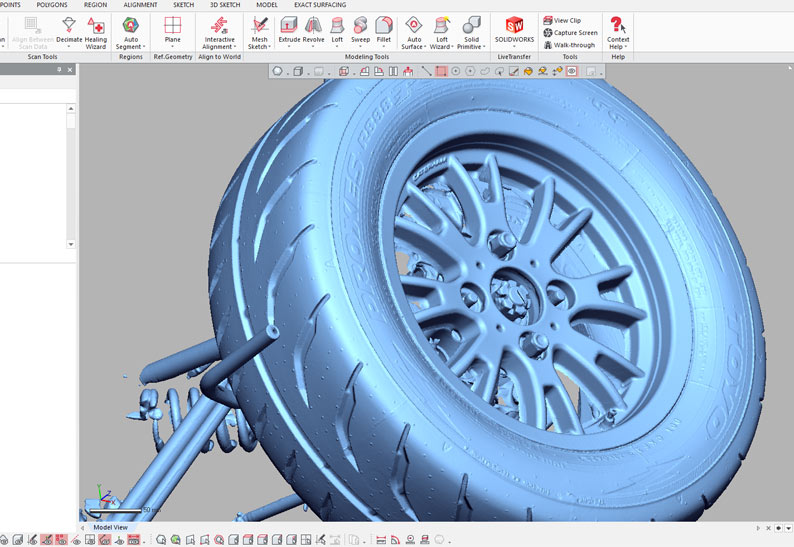 Reverse Engineering Pneumatico Caterhan car 620